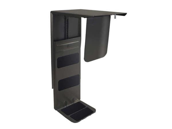 CPU-teline TWIN 1202 musta - asennus työtason alle