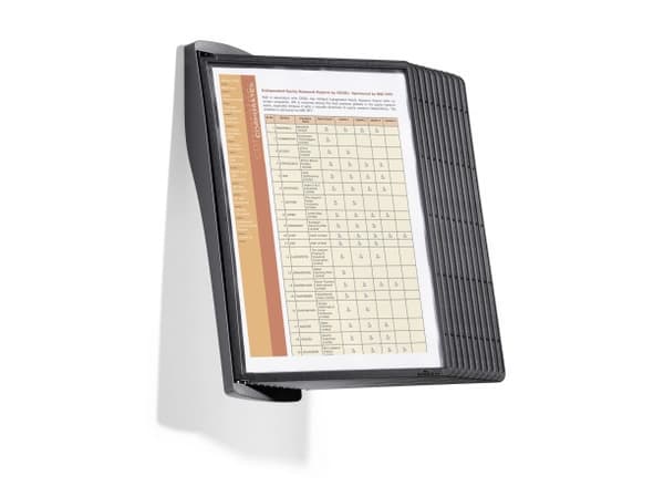 Durable 585401, A4, Sort