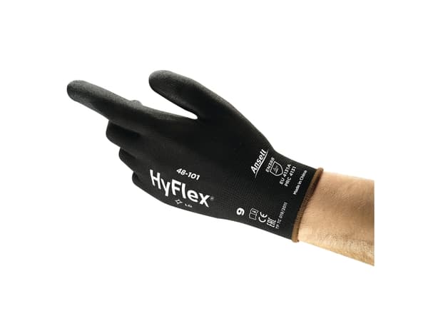 Arbejdshandsker Ansell Hyflex 48-101, str. 8, pakke a 12 par