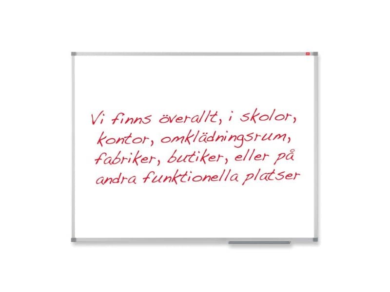 Whiteboard Bi-Office, stålkeramisk, 30 x 21 cm