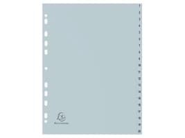 Exacompta 1721E, Valkoinen, Polypropeeni (PP), A4