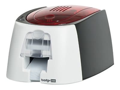 Badgy 200 - Plastkortskriver - farge - fargesublimering/termooverføring - CR-80 Card (85.6 x 54 mm) - inntil 325 kort/time (mono) / inntil 95 kort/ti