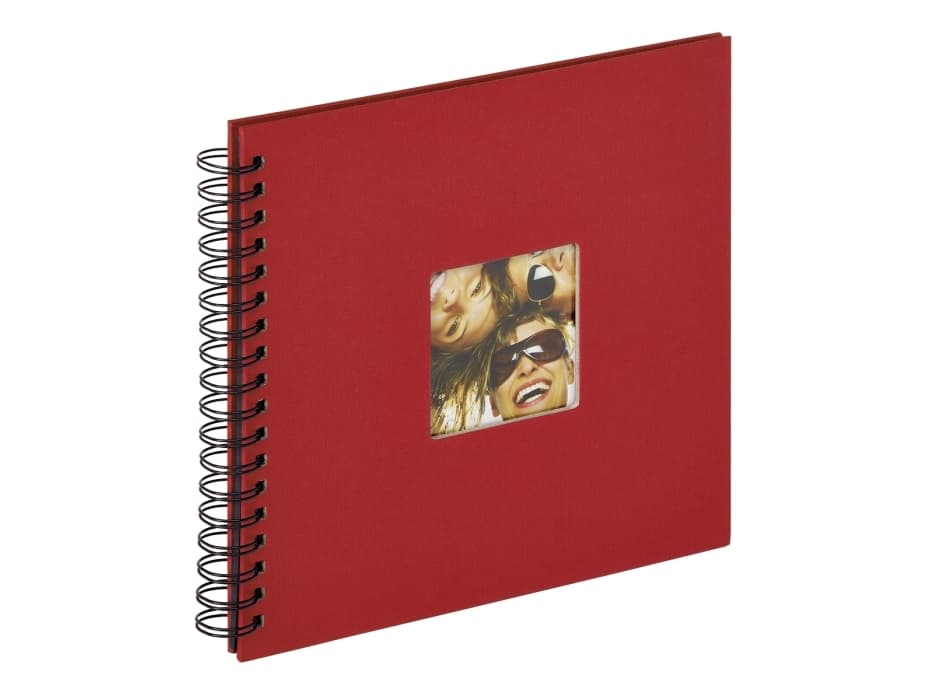 Walther Fun red Spiral 26x25 40 black Pages SA108R