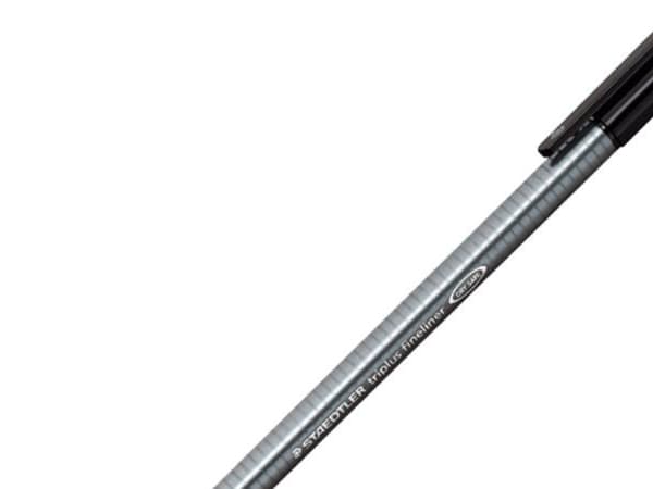 STAEDTLER triplus 334 - Fineliner - svart - vannbasert blekk - 0.3 mm - superfin