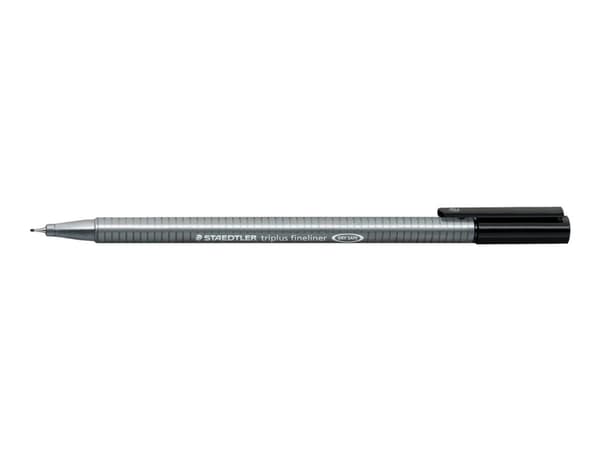 STAEDTLER triplus 334 - Fineliner - svart - vannbasert blekk - 0.3 mm - superfin