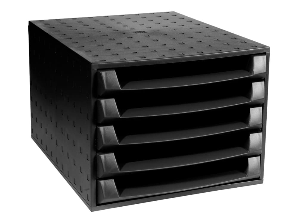 Lådskåp exacompta forever 5 lådor svart