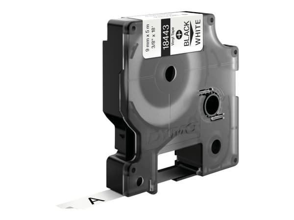 DYMO IND vinyyli, Musta valkoisella, Monivärinen, Vinyyli, -40 - 80 °C, UL 969, DYMO