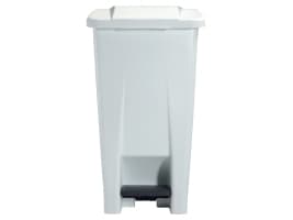 Affaldscontainer Rossignol, 60 L, med pedal, hvid