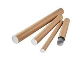 Paprør tidypac med 2 propper 80 x 750 mm ruskea