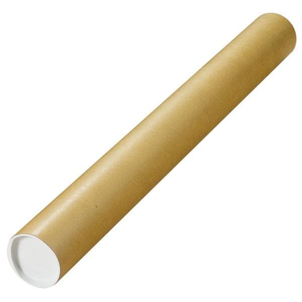 Paprør tidypac, med 2 propper, 80 x 750 mm, brun