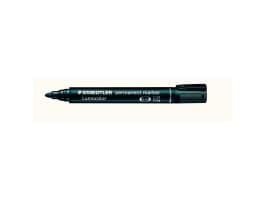 Staedtler Lumocolor, Musta, Pyöreä pää, Musta, 2 mm, Saksa, 1 kpl