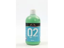 Akrylfärg a-color 02 - matt, ljusgrön, 500 ml