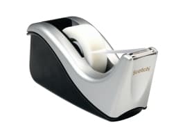Scotch C60 - Dispenser - skrivebord - svart/sølv-dispenser