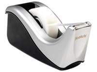 Scotch C60 - Dispenser - skrivebord - svart/sølv-dispenser