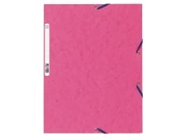 Elastisk mapp exacompta a4 fuchsia