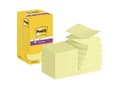 Miniatyrbild 5 av 5: Blok 3M Post-it Super Sticky 76mm x 76mm gul Z-notes (12 stk.)