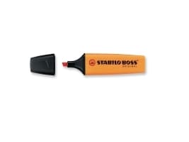 STABILO BOSS ORIGINAL, 1 stykker, Oransje, Meisel tupp, Oransje, Rektangel, 2 mm