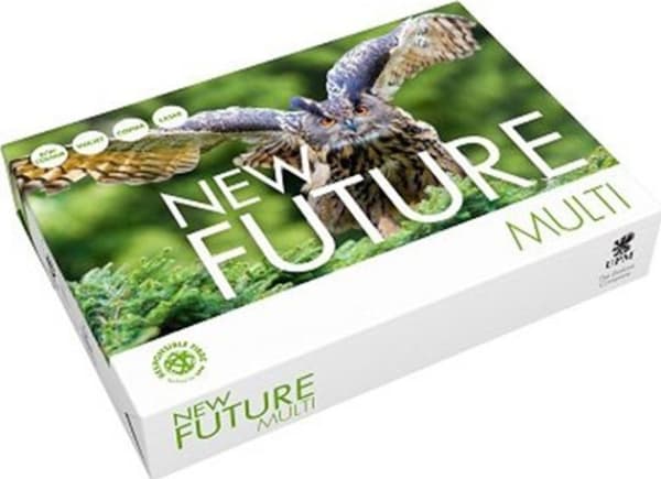 Multifunktionspapir, New Future Multi, A4, 75 g, pakke a 5 x 500 ark