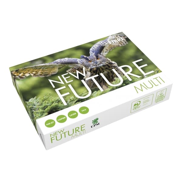 Multifunktionspapir, New Future Multi, A4, 75 g, pakke a 5 x 500 ark