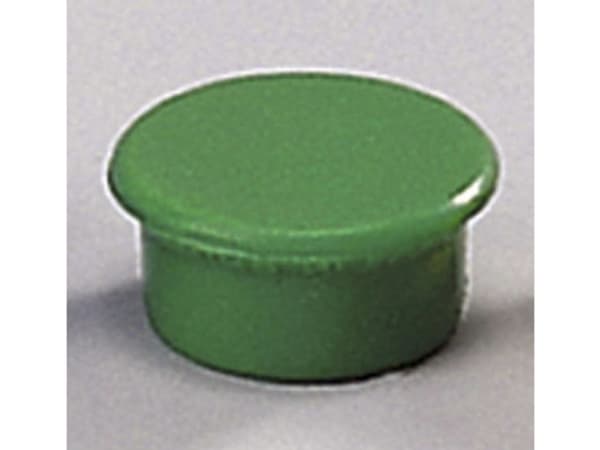 Dahle 95513, Taulumagneetti, Vihreä, 13 mm, 13 mm, 7 mm, 10 kpl