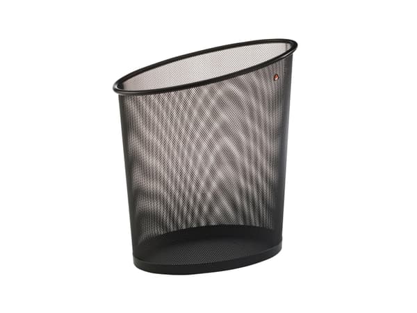 Papperskorg Alba Mesh 20 liter svart