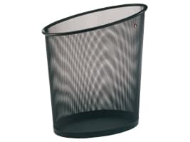 Papperskorg Alba Mesh 20 liter svart