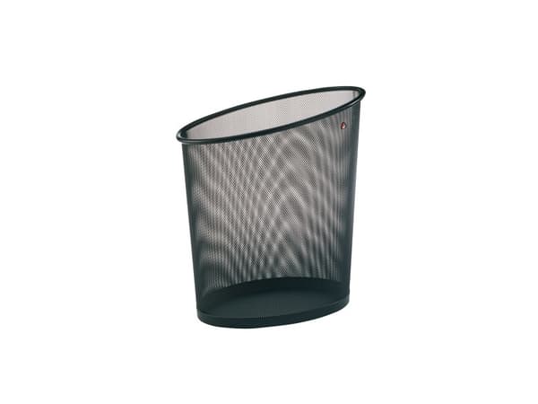 Papperskorg Alba Mesh 20 liter svart