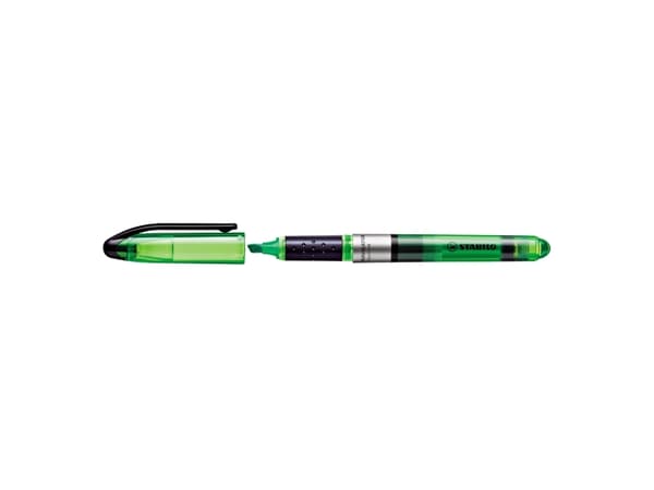 Highlighter Stabilo Navigator grøn - (stk.)