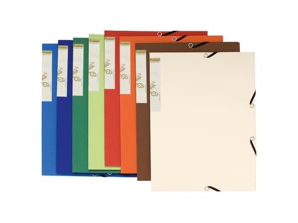 Exacompta Forever - 3-fliksmappe - for A4 - assorterte farger (en pakke 25)