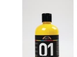Akrylmaling A-Color 01 - blank, primærgul, 500 ml