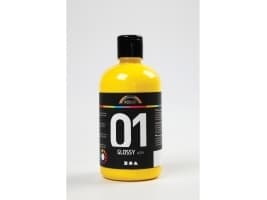 Akrylmaling A-Color 01 - blank, primærgul, 500 ml