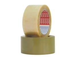 Pakkausteippi tesa 4124, pvc, 38 mm x 66 m, ruskea, 1 rullaa