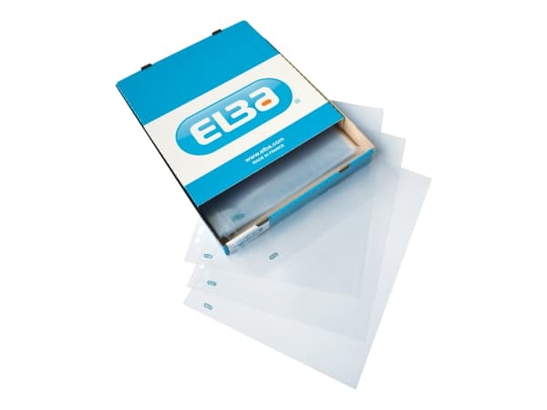 ELBA - Arkbeskytter - for A4 - blank (en pakke 100)