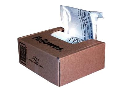 Makulatorposer Fellowes, plast, 23-28 L, pakke a 100 stk.
