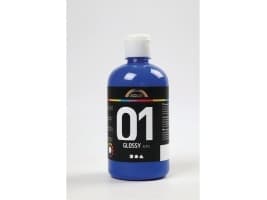 Akrylmaling a-color 01 - tyhjä, blå, 500 ml