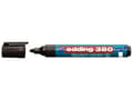 Miniatyrbilde 4 av 5: edding 380 flipchart - Markør - for flippover - svart - vannbasert blekk - 1.5-3 mm
