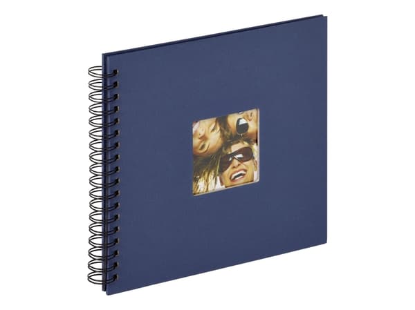 Walther Fun blue Spiral 26x25 40 black Pages SA108L