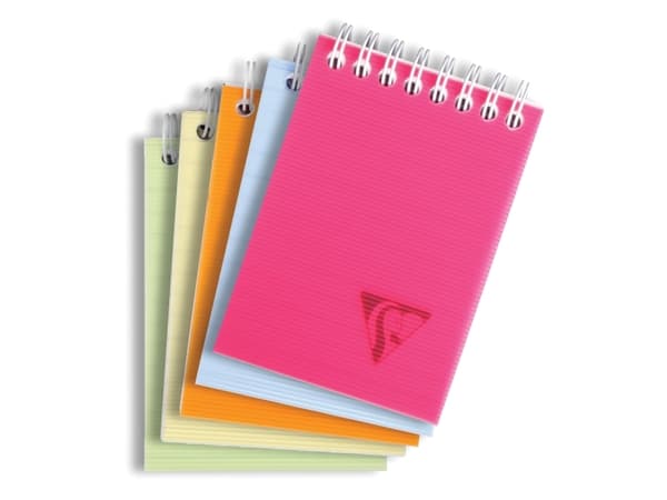 Notesblok Clairefontaine Linicolor Fresh A7 linjeret (stk.)