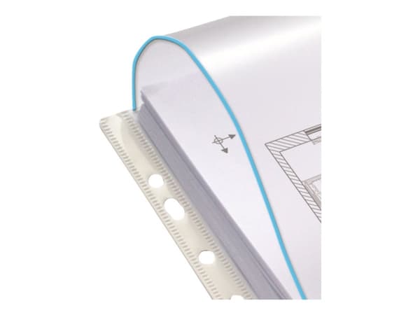 Kataloglomme Elba A4 med flap (pakke á 10 stk.)
