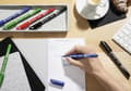 Miniatyrbild 3 av 5: Fineliner Stabilo Sensor 189 blå - (10 stk.)