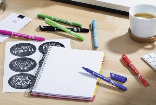Fineliner Stabilo Sensor 189 blå - (10 stk.)