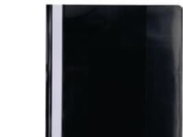 Exacompta 439901B, Konvensjonell filmappe, A4, PVC, Svart, 240 mm, 310 mm