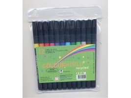 Miljøvenlige tuscher Colourworld recycled - (12 stk.)