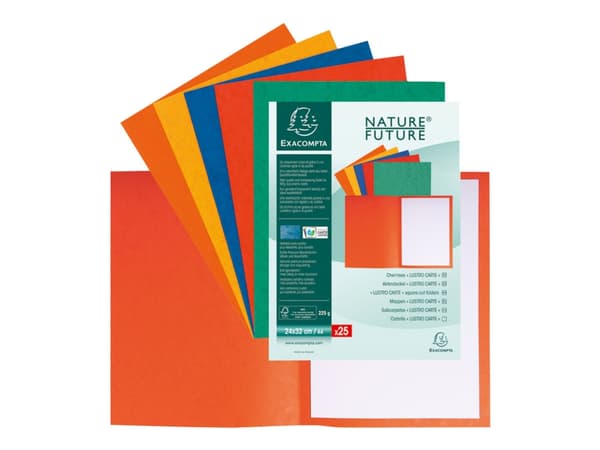 Exacompta 220000E, A4, Paperi, Monivärinen, Muotokuva, 200 arkkia, 225 g/m²