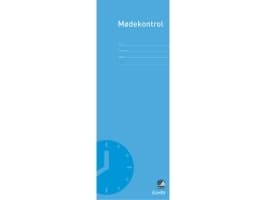 Möteskontrollbok Bantex