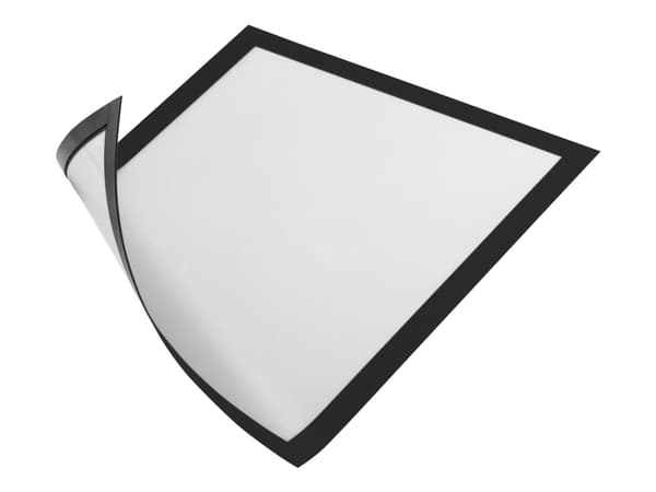 Magnetisk inforamme Durable Duraframe, A4, sort, pakke a 5 stk.