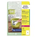 Miniatyrbilde 2 av 5: Avery Zweckform L4775REV - Polyester - matt - fjernbart selv-adhesiv - hvit - A4 (210 x 297 mm) 20 etikett(er) filmetiketter