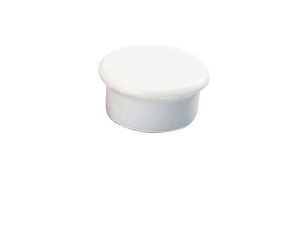 Magneter Dahle 13mm runda vita (10 st.)