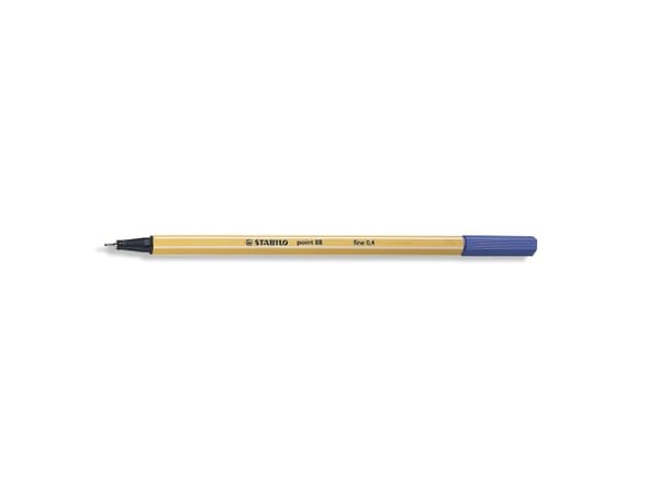 Fineliner Stabilo Point 88 blå (10 stk.)
