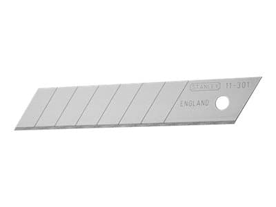Stanley 11-301 - Skärblad till snap-off-kniv för skärmaskin (paket om 10)